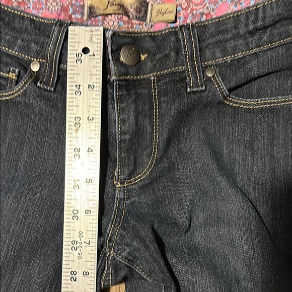 PAIGE Skyline Blue Jeans with Durable Denim - Picture 9 of 13